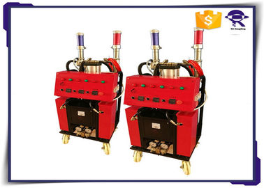 Máquina roja 6-8kg/Min For Exterior Wall Insulation de la espuma de poliuretano